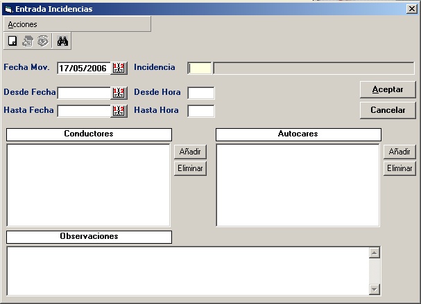 Incidencias 2